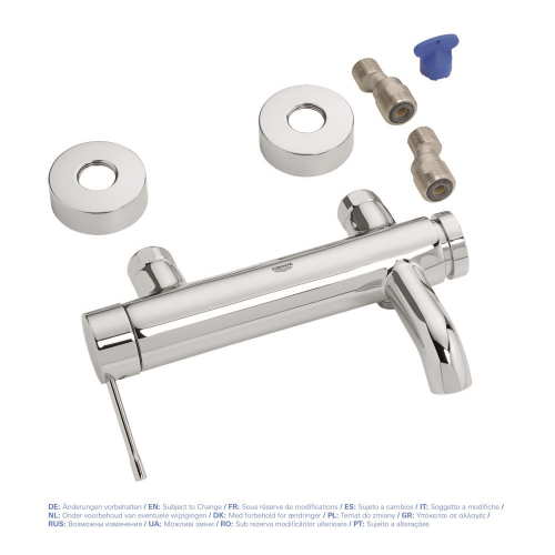 Смеситель для ванны GROHE Essence+ 33624001 однорычажный без лейки
