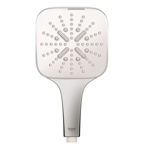 Лейка для душа GROHE RainShower SmartActive Cube 26551LS0 D130 мм 3F белая