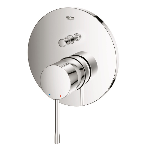 Смеситель для душа скрытого монтажа GROHE Essence 24058001 без встраиваемого механизма в комплекте