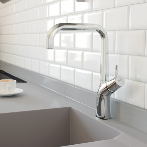 Смеситель для кухни IDDIS Kitchen Line K07SB0Li05 однорычажный с высоким изливом глянцевый хром