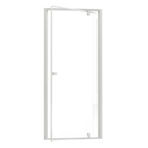 Душевая дверь поворотная RAVAK Pivot PDOP1 90 03G70100Z1 90х190 см прозрачное стекло 6 мм профиль белый