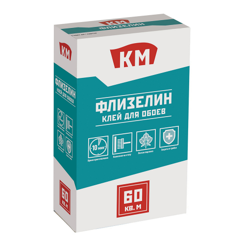 Клей для флизелиновых обоев КМ 450 гр