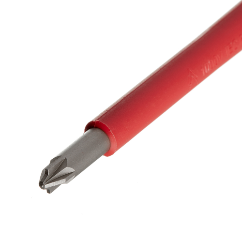 Отвертка диэлектрическая крестовая 80 мм 1000 В Wera (WE-100021) PZ S1