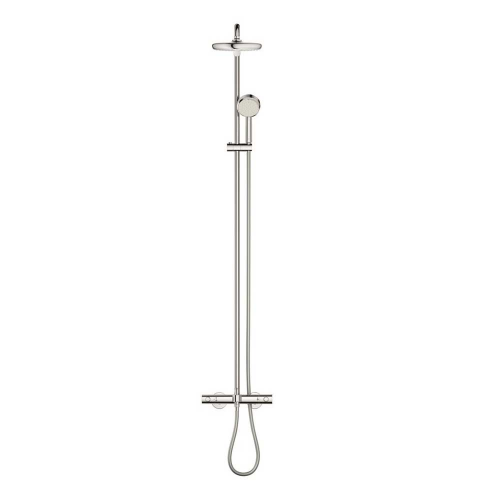 Душевая система GROHE Tempesta Cosmopolitan с верхним душем D210мм F1 и ручной лейкой D100мм F2 с термостатом