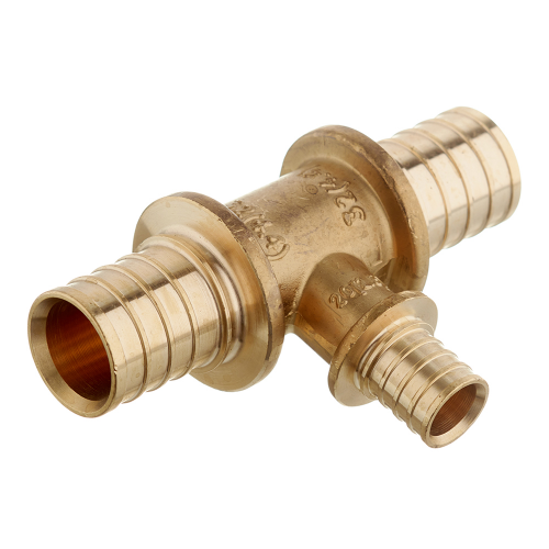 Тройник Stout (SFA-0014-322032) 32 х 20 х 32 мм латунный