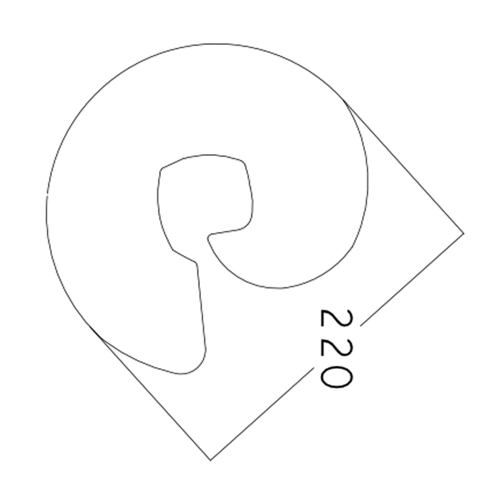 Свая винтовая d76 мм h2000 мм