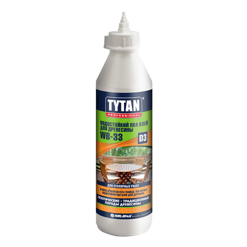 Клей ПВА для древесины Tytan Professional D3 750 г