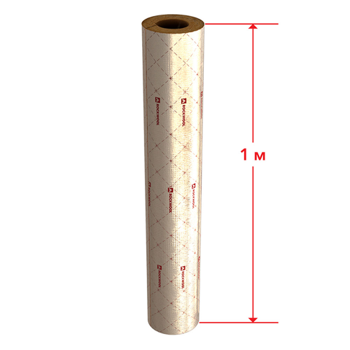 Звукоизоляция для труб Rockwool цилиндр 114х30х3000 мм