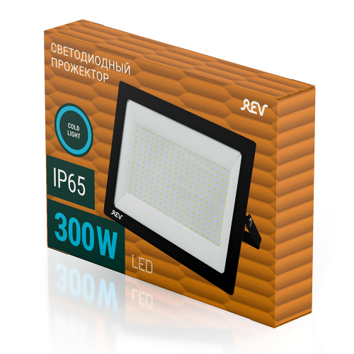 Прожектор светодиодный REV 300 Вт 220 В IP65 350х255х35 мм 6500К холодный белый свет
