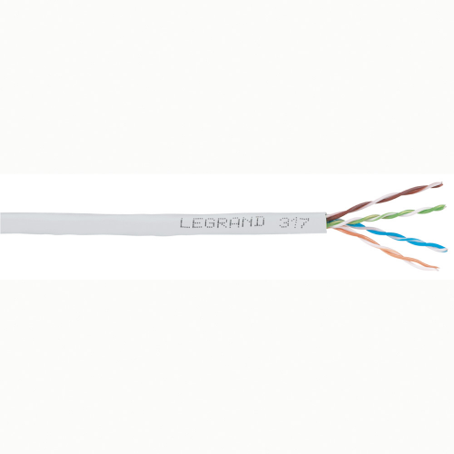 Кабель компьютерный (витая пара) UTP 4PR CAT5e 4х2x0,5 мм Legrand