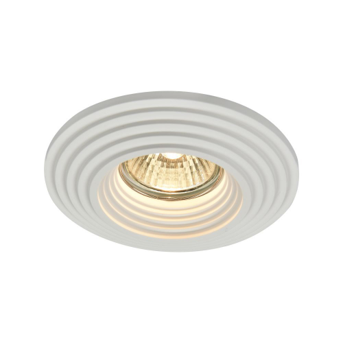 Светильник встраиваемый MAYTONI Gyps Modern (DL004-1-01-W) GU10 110х121х121 мм 35 Вт 220 В матовый круглый IP20 белый