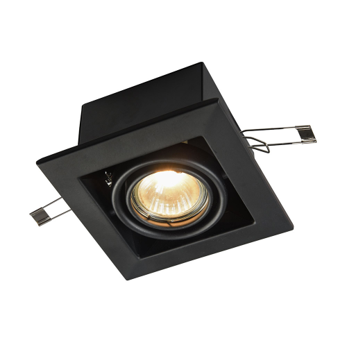 Светильник встраиваемый GU10 50 Вт 126х126х78 мм матовый IP20 MAYTONI Metal Modern (DL008-2-01-B)