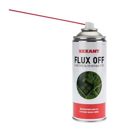 Очиститель Rexant Flux off (85-0003) 400 мл аэрозоль