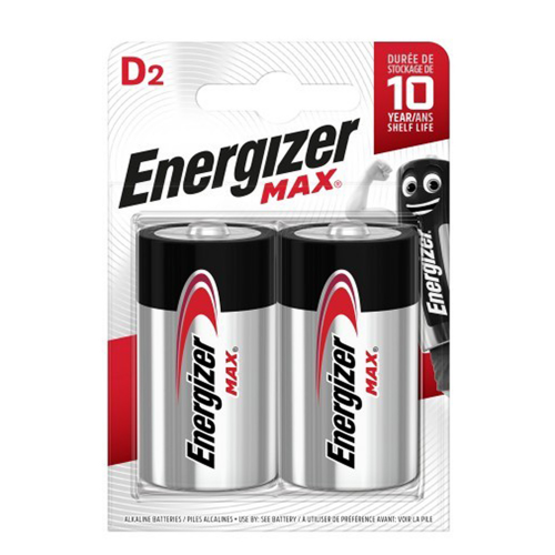Батарейка Energizer MAX D LR20/R20 1,5 В (2 шт.)