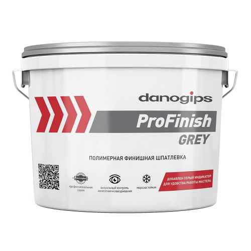 Шпатлевка финишная Danogips Dano Top 9 10 л/16,5 кг
