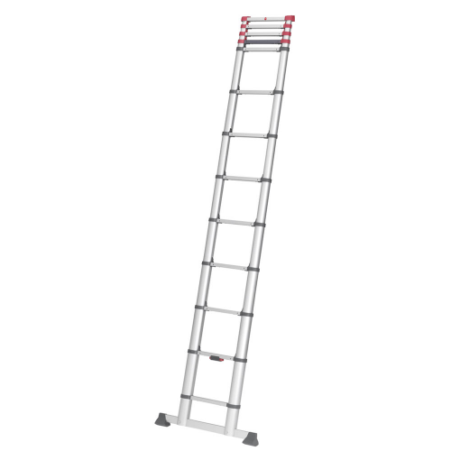 Лестница приставная Hailo T80 FlexLine 380 односекционная алюминиевая 1х13 бытовая