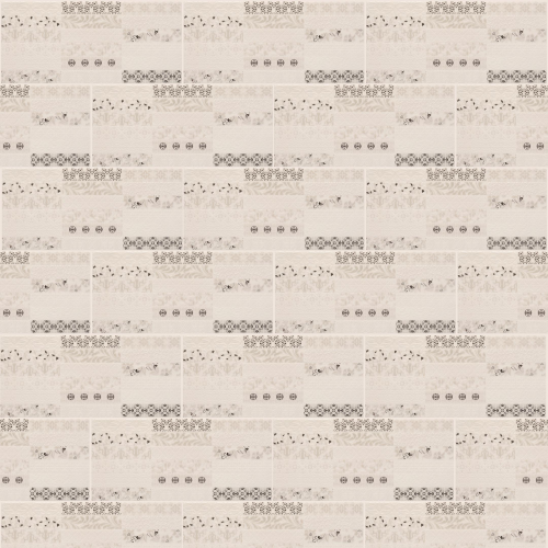 Плитка декор Cersanit Atria бежевая 440x200x8,5 мм