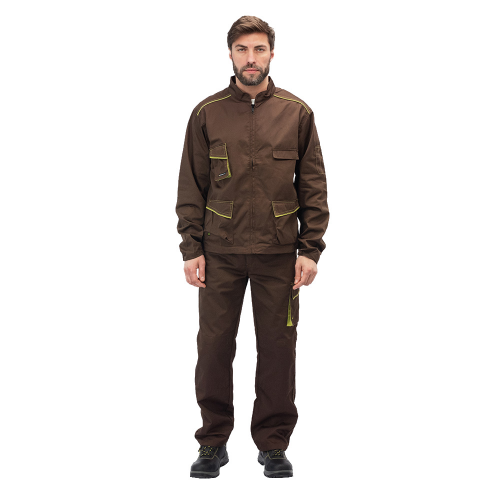 Брюки рабочие Delta Plus Panostyle (M6PANMAGT) 48-50 рост 172-180 см цвет коричневый/зеленый
