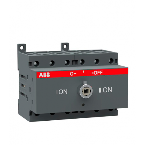 Рубильник реверсивный ABB OT63F3C (1SCA105338R1001) 3P 63А 690 В на DIN-рейку/монтажную плату