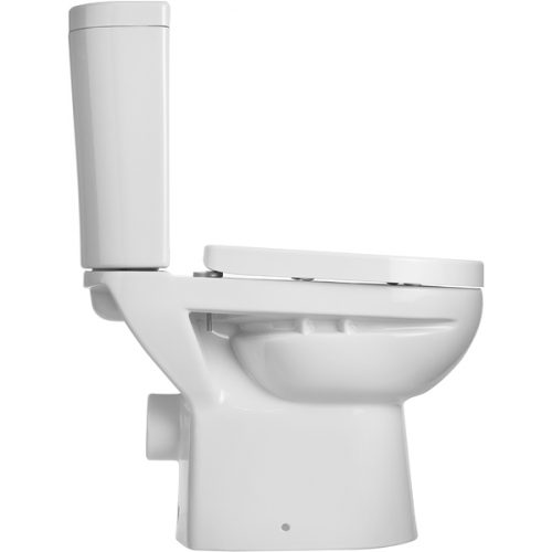 Унитаз-компакт GESSO Home de luxe W103 с горизонтальным выпуском с сиденьем дюропласт