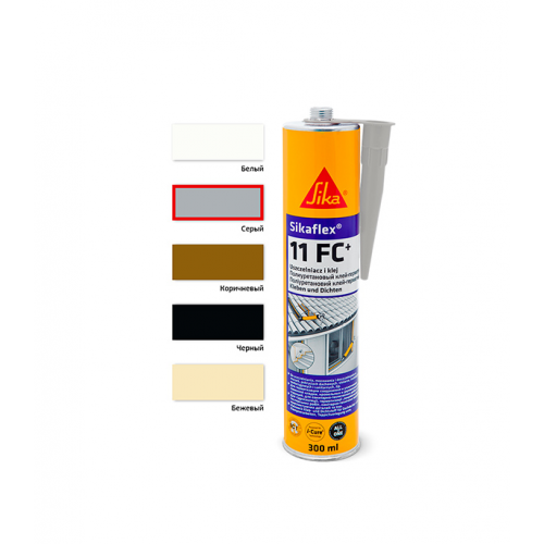 Клей-герметик полиуретановый Sika Sikaflex 11 FC+ серый бетон 300 мл