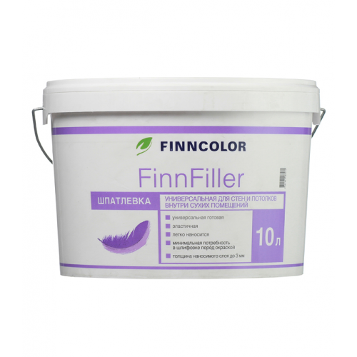 Шпатлевка финишная Finncolor Finnfiller 10 л