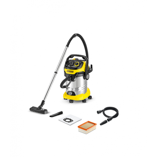 Пылесос строительный электрический Karcher WD 6 P Premium (1.348-270.0) 1300 Вт 30 л