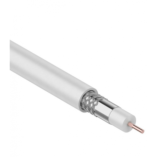 Кабель коаксиальный телевизионный RG-59U 1x0,5 мм2 экранированный Proconnect (100 м)