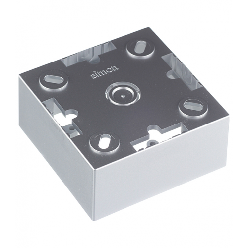 Коробка монтажная Simon 15 1590751-033 открытая установка алюминий