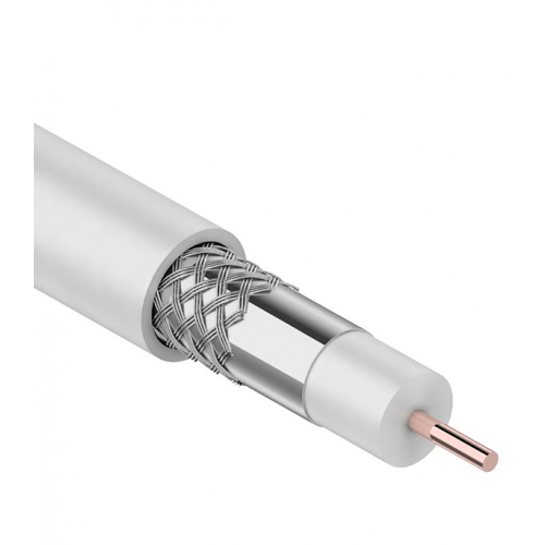 Кабель коаксиальный телевизионный RG-6U 1x0,9 мм2 экранированный Proconnect
