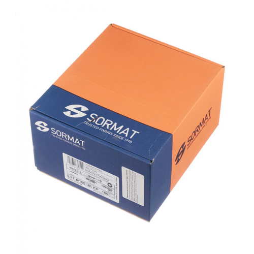 Дюбель-гвоздь Sormat 8x160 мм потайная манжета нейлон (100 шт.)