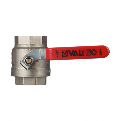 Кран шаровой латунный VALTEC Base (VT.214.N.09) 2 ВР(г) х 2 ВР(г) ручка прямой