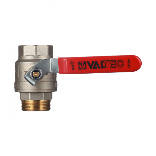 Кран шаровой латунный VALTEC Base (VT.215.N.08) 1 1/2 ВР(г) х 1 1/2 НР(ш) ручка прямой