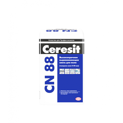 Ровнитель (стяжка пола) первичный Ceresit CN 88 25 кг