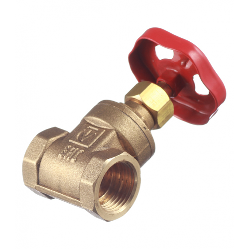 Задвижка клиновая латунный VALTEC (VT.012.G.04) 1/2 ВР(г) х 1/2 ВР(г) вентиль