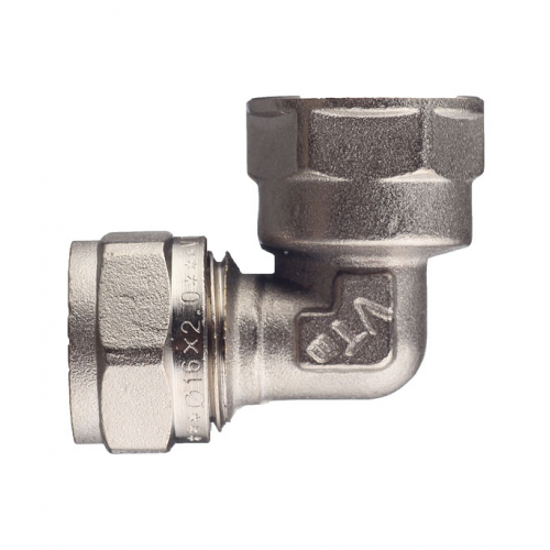 Угол VALTEC (VTm.352.N.001604) 16 обж(ц) х 1/2 ВР(г)