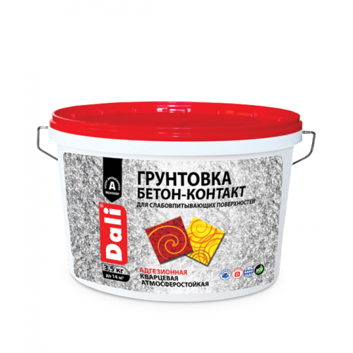 Грунт бетоноконтакт Dali 3,5 кг