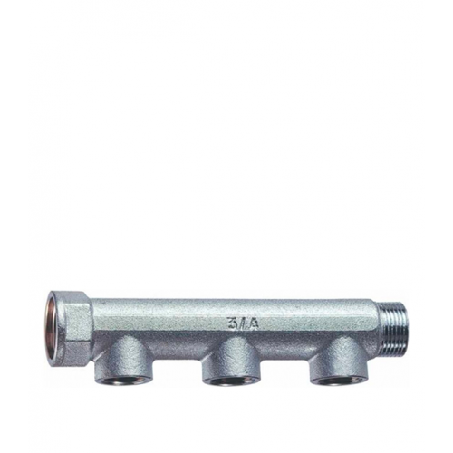 Коллектор VALTEC (VTc.550.N.0503) 3/4 ВР(г) х 3 выхода 1/2 ВР(г) х 3/4 НР(ш)