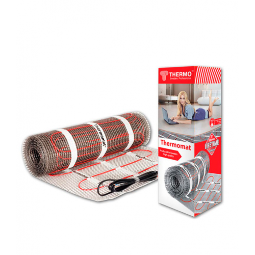 Теплый пол нагревательный мат Thermo Thermomat 2,5 кв.м 180 (450) Вт