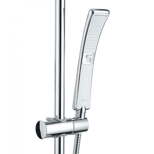 Душевой комплект LEMARK LM8806C с верхним душем и ручной лейкой 2F без смесителя