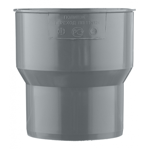 Муфта Pro Aqua Comfort d110 мм пластиковая переходная на чугун для внутренней канализации