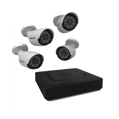 Комплект видеонаблюдения Proconnect стандарта AHD-M 4 камеры без жесткого диска