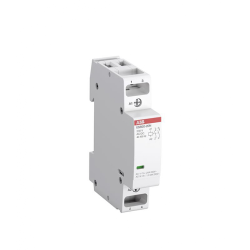 Контактор модульный ABB ESB (1SBE121111R0611) 250 В 20 А тип AC/DС 1НО+1НЗ