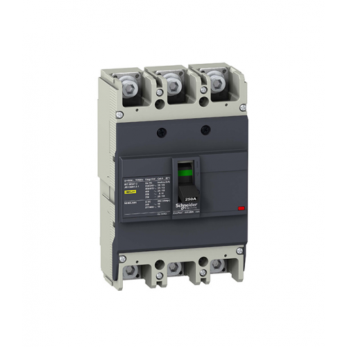 Автоматический выключатель Schneider Electric Easypact EZC250N TMD (EZC250N3160) 3P 160А тип AC 25 кА 380 В на монтажную плату