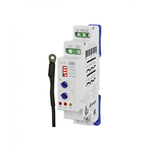 Термореле модульное Меандр ТР-15 (2717653/11557) 24-230 В 8 А тип AC/DС 1P