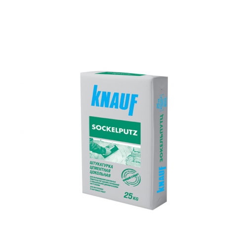 Штукатурка цементная Knauf Зокельпутц цокольная 25 кг
