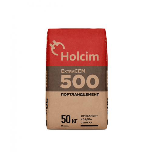 Цемент Holcim М500 Д20 ЦЕМ II/A-И 42,5 50 кг