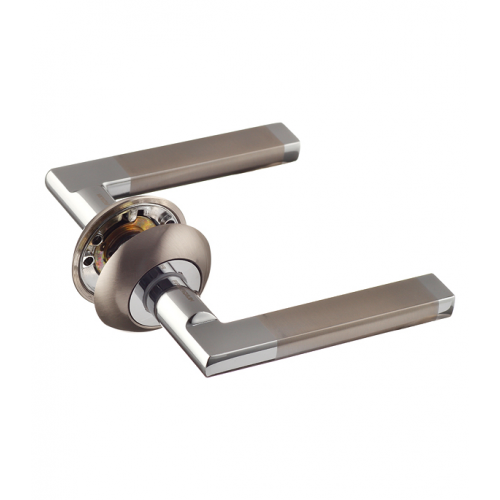 Ручка дверная Palladium Inizio SN/CP круглая розетка (хром)