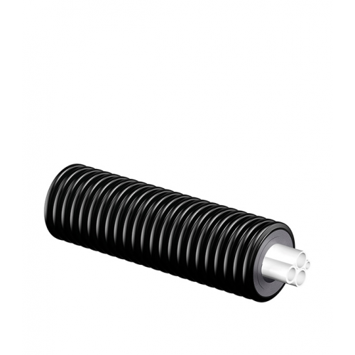Труба ПНД PE-Xa Uponor Quattro Midi (1086837) теплоизолированная 32х2,9 х 25х3,5 х 20х2,8/140 мм PN6/10 (100 м)