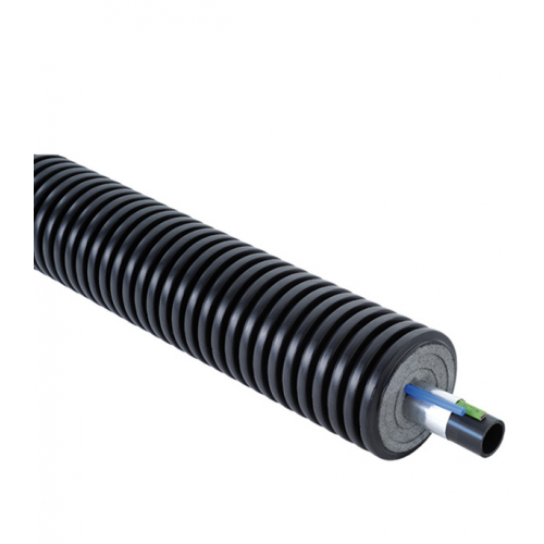 Труба ПНД PE-Xa Uponor Ecoflex Supra Plus (1048688) теплоизолированная 32х2,9/68 мм PN12.5/16 с греющим кабелем 10 Вт/м